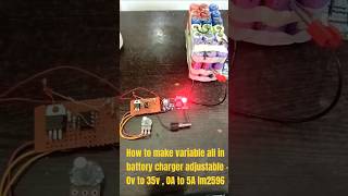 How to make variable dc power supply  variablepowersupply batterycharger [upl. by Yttiy137]