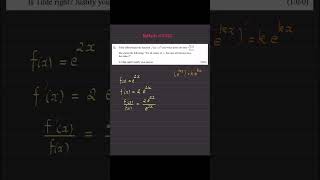 DERIVATIVE in Swedish National Exams NpMa3c vt 2022 Question 22 shorts maths mathematics [upl. by Xonk]