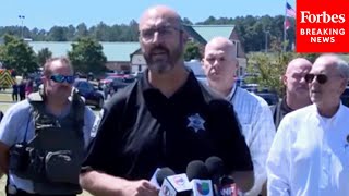 BREAKING NEWS Barrow County Sheriff Briefs Press After Apalachee High School Shooting [upl. by Lynna515]