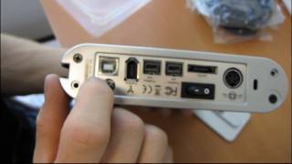 Acomdata Samba eSATA USB 1394 35quot SATA Hard Drive Enclosure Unboxing amp First Look Linus Tech Tips [upl. by Linson51]