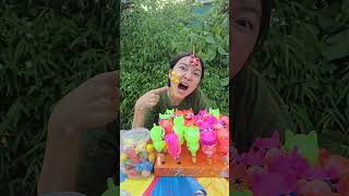 I Tried Mixing CANDY AND WATER for 30 Days and It Was AMAZING funny comedy survival thaobushcra [upl. by Nairoc]