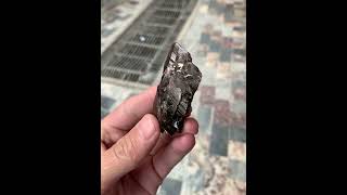 Axinite crystal trending youtube gemstone mining gems subscribe video viral beauty quartz [upl. by Pippa]