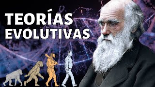 Las TEORÍAS EVOLUTIVAS explicadas Leclerc Lamarck Wallace Darwin otros🦒 [upl. by Bellew]