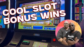 Cool Slot Bonus Wins  Harrah’s Cherokee Hotel amp Casino [upl. by Anitsuga]