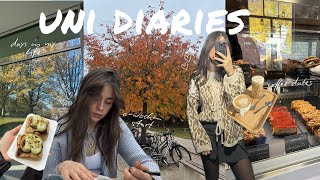 UNI DIARIES🎧📚 owoche feiern backen unboxing und co🥐🍂📦 [upl. by Clifton]