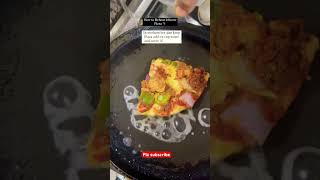 How to Reheat Pizza in pan without oven food shortsvideo trending viral [upl. by Limay]