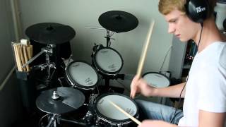 Martin Tungevaag  Wicked Wonderland Drum Cover [upl. by Yennek278]