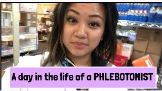 Day in the life of a Phlebotomist night shift edition [upl. by Eadahc]