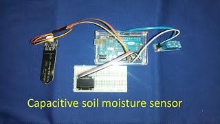 Capacitive soil moisture sensor v20 Arduino code Step by step instructions  MD Creations LK [upl. by Frida420]