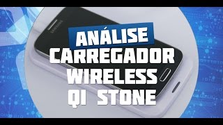 Carregador wireless QI Stone Análise de Produto  TecMundo [upl. by Osicnarf]