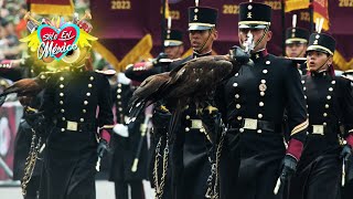 Desfile militar 2023 Imponente marcha del Heroico Colegio Militar [upl. by Nakasuji]