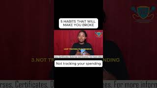 5 HABITS THAT WILL MAKE YOU BROKE NOT TRACKING YOUR SPENDING [upl. by Yardna365]