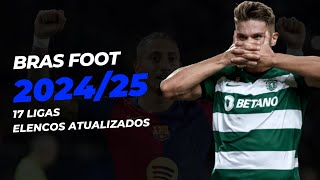 Atualização BRASFOOT 202425  Novembro 2024 [upl. by Nhtanhoj]