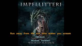 Impellitteri  Wicked Maiden iron karaoke [upl. by Codd]