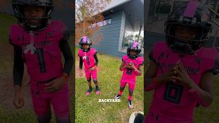 These 8U teammates are PLAYMAKERS‼️👀🔥 football footballshorts youthfootball footballskills [upl. by Ragland]