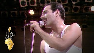 Queen  We Will Rock You Live Aid 1985 [upl. by Ahsenrad966]