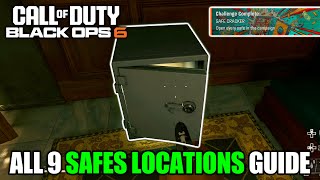 COD Black Ops 6  All 9 Safe Locations Guide for Campaign  Safe Cracker Challenge [upl. by Angil]