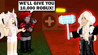 We Made A DEAL With THE BEAST In Flee The Facility Roblox [upl. by Lledyl159]