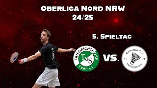 TuS Friedrichsdorf vs BC Herringen  Oberliga Nord NRW  Saison 20242025 [upl. by Enaej]