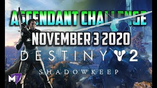 Ascendant Challenge October 27 2020 Solo Guide  Destiny 2  Corrupted Eggs amp Lore Location [upl. by Elimaj]