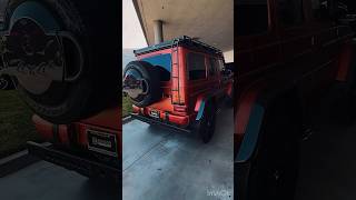 G63 4x4 square Mercedes [upl. by Milburt521]