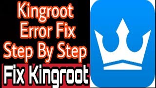 How to Fix Kingroot Error  Fix Kingroot root 2017 [upl. by Okire357]