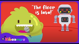 FLOOR IS LAVA FREEZE GAME  The Kiboomers PRESCHOOL SONGS amp NURSERY RHYMES shorts kidssongs [upl. by Gone]