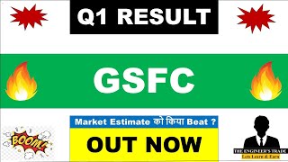 Gsfc Q1 results 2025  gsfc results today  gsfc share latest news  gsfc result  gsfc share  gsfc [upl. by Richmound794]