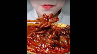 ASMR Eating Spicy Octopuses Mukbang 06 asmr mukbang eating spicy spicyfood food [upl. by Chaworth]