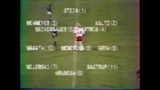 Girondins de Bordeaux vs Hamburger SV 1981  1982 [upl. by Akenahc397]