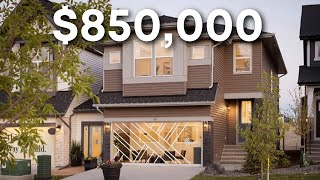 New Construction Calgary Home  Shane Homes  Calgary Real Estate  Ambleton Calgary  Detached [upl. by Alomeda395]