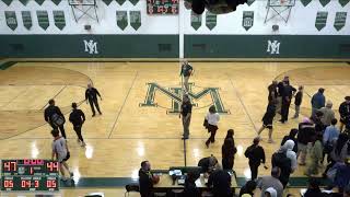 New Milford vs Hasbrouck Heights High School Boys Varsity Basketball [upl. by Morocco]