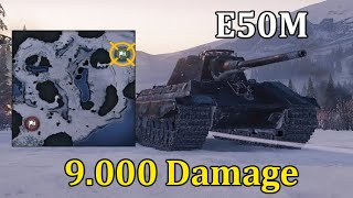 How to play Medium tank on Arctic Region East  E50M gameplay 😍😍😍 [upl. by Igic242]