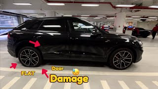 Delivery Day Of An Audi Q8  Tire And Door Damage 🤦🏽‍♂️￼ [upl. by Esinej496]