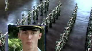 Plebe Summer 2009 Platoon Drill Competitionflv [upl. by Idnek]