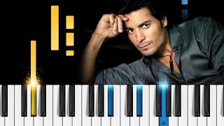 Chayanne  Me Enamoré de Tí  Piano Tutorial [upl. by Ybocaj399]