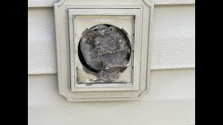 NOT AGAIN DRYER Vent CLEANING Full tutorial In Attic almetaldryervent satisfying fyp fypシ [upl. by Crowell]