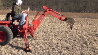 Kubota B2100 with loader and backhoe [upl. by Artenek]