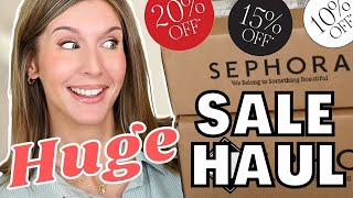 HUGE SEPHORA SALE HAUL  Spring VIB Sale 2022 [upl. by Imot]