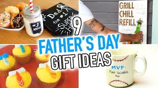 9 DIY Father’s Day Gift Ideas [upl. by Tterraj937]