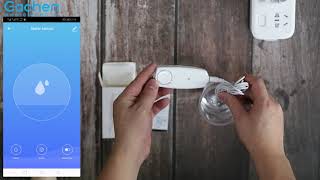 EACHEN Smart WiFi Water Leak Sensor Tuya Smart Life App new version [upl. by Livy69]