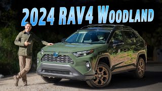 2024 Toyota RAV4 Hybrid Review  The RAV4 Woodland Is The quotOffRoadquot Hybrid For The Woodsy Crowd [upl. by Alaehcim741]