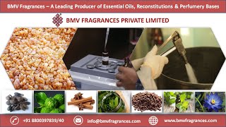 BMV Fragrances – A Leading Producer of Essential Oils Reconstitutions amp Perfumery Bases [upl. by Kyriako]