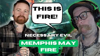 Memphis May Fire just put out another banger  Necessary Evil Reaction [upl. by Ahsiek]