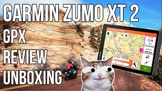 GARMIN ZUMO XT 2 UNBOXING REVIEW Y CÓMO EXPORTAR TRACKS GPX DESDE EL MÓVIL AL GPS GARMIN ZUMO XT 2 [upl. by Nyrok]