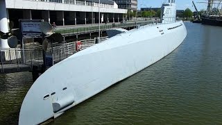 INSIDE THE GERMAN SUBMARINE U 2540  UBOOT WILHELM BAUER [upl. by Ditzel]