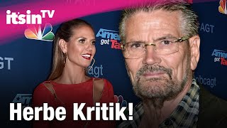 Ausgerechnet Heidi Klums Vater schießt gegen GNTM  Its in TV [upl. by Meibers]