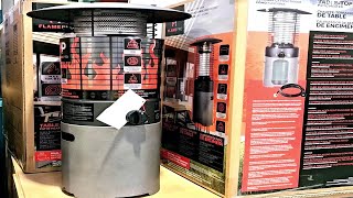 FLAMEPRO TABLETOP PATIO HEATER With Adapter Hose Shop with us at Costco [upl. by Llednahs136]