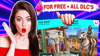 HOW TO GET SIMS 4 PACKS FOR FREE  LEGIT amp FAST  PC amp MAC  NOT A SCAM NO DOWNLOADING APP 2024 [upl. by Felecia]