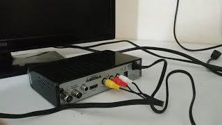 Instalimi dekoderit DVB T2 me fisha AV [upl. by Adlei94]